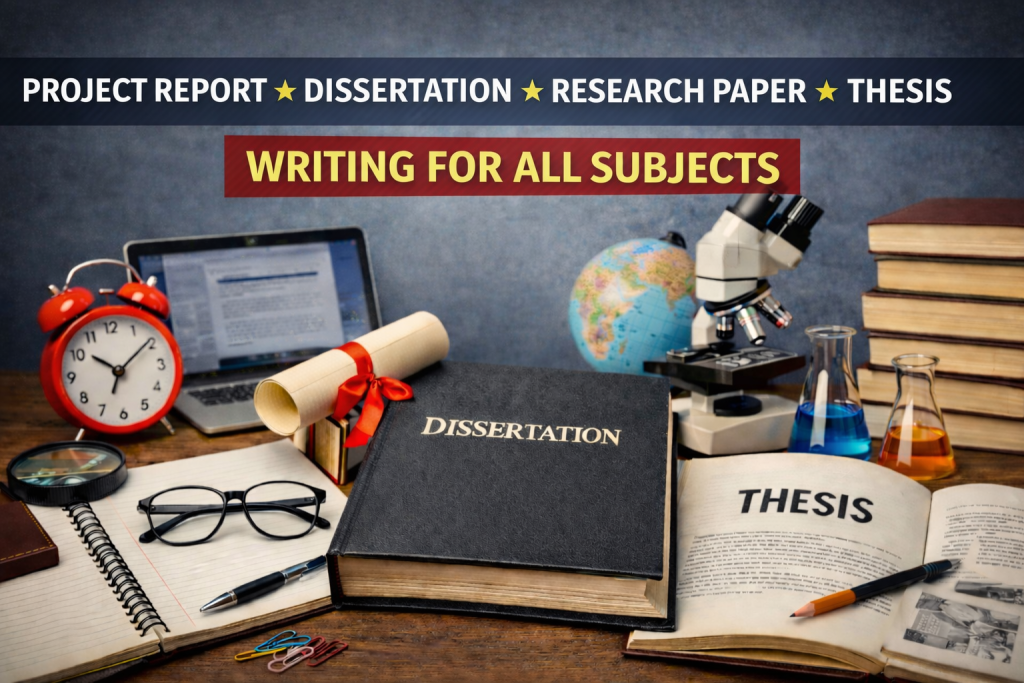 Project Report / Dissertation. Thesis